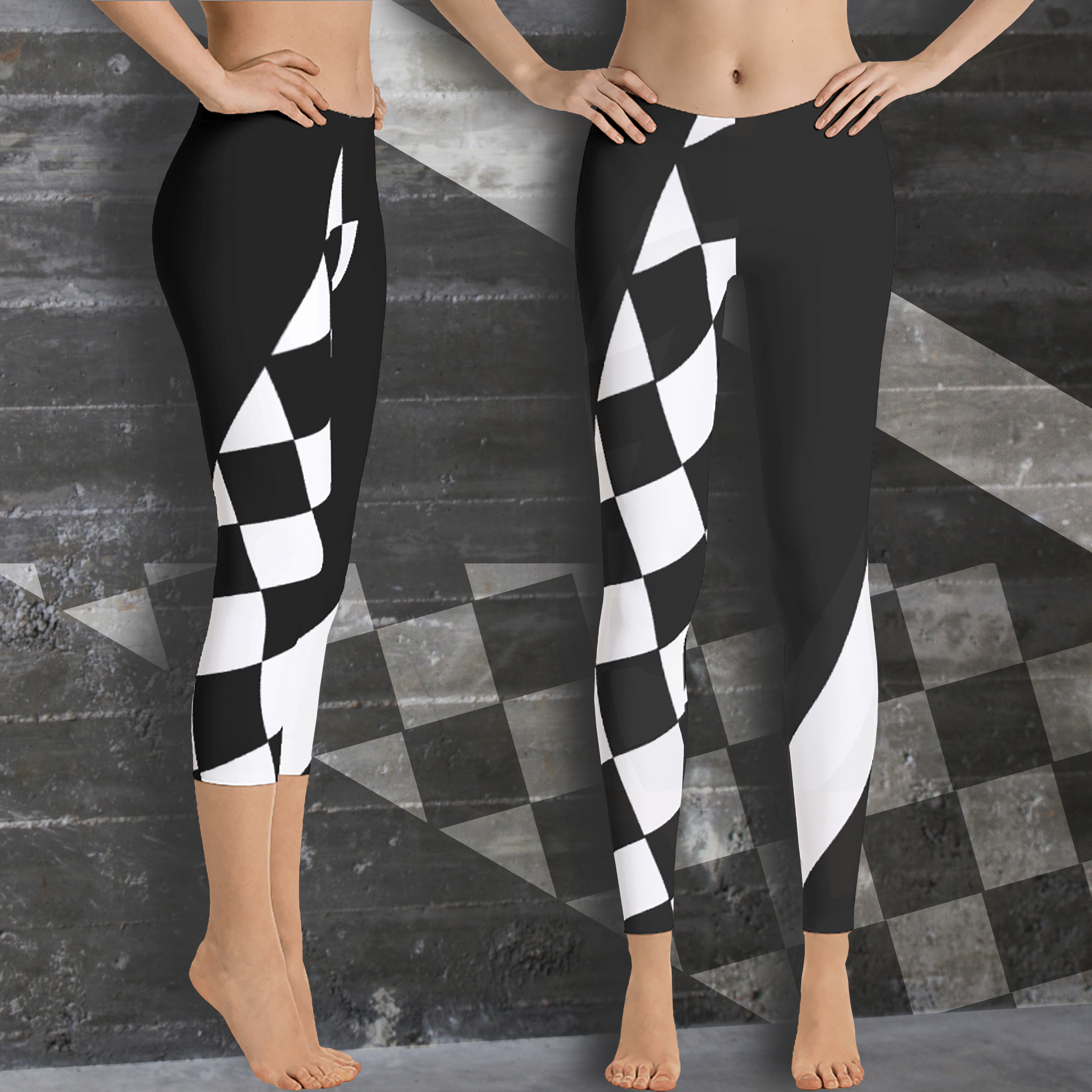 Grand Prix Graphic Leggings & Capris