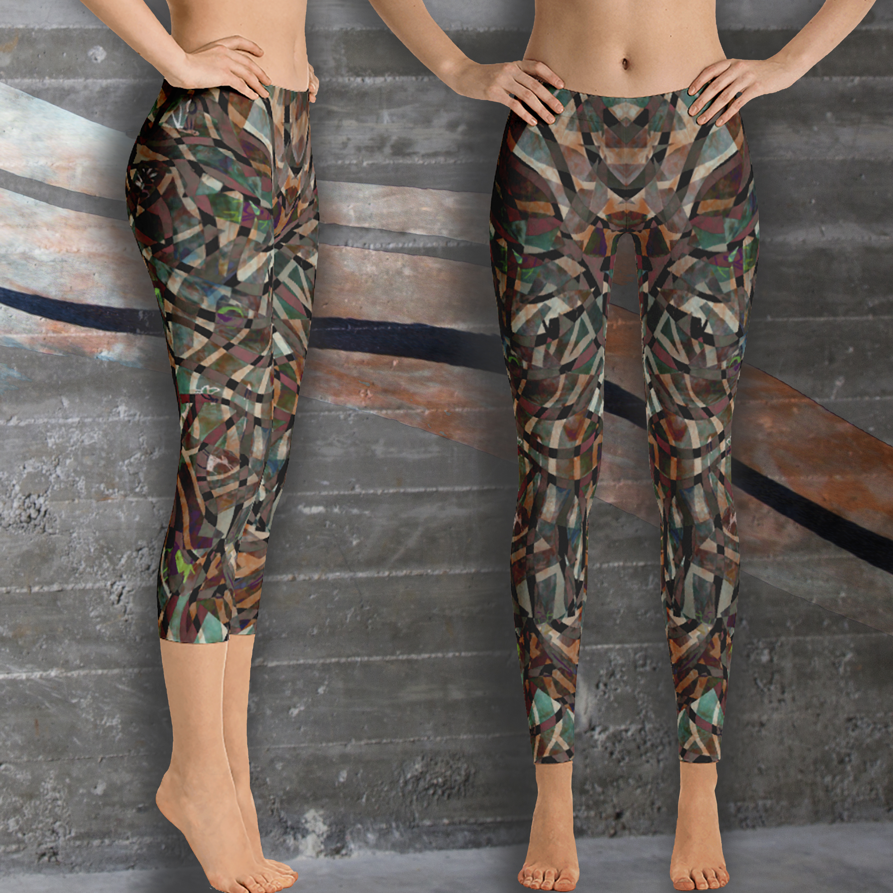 Safari Print Leggings & Capris