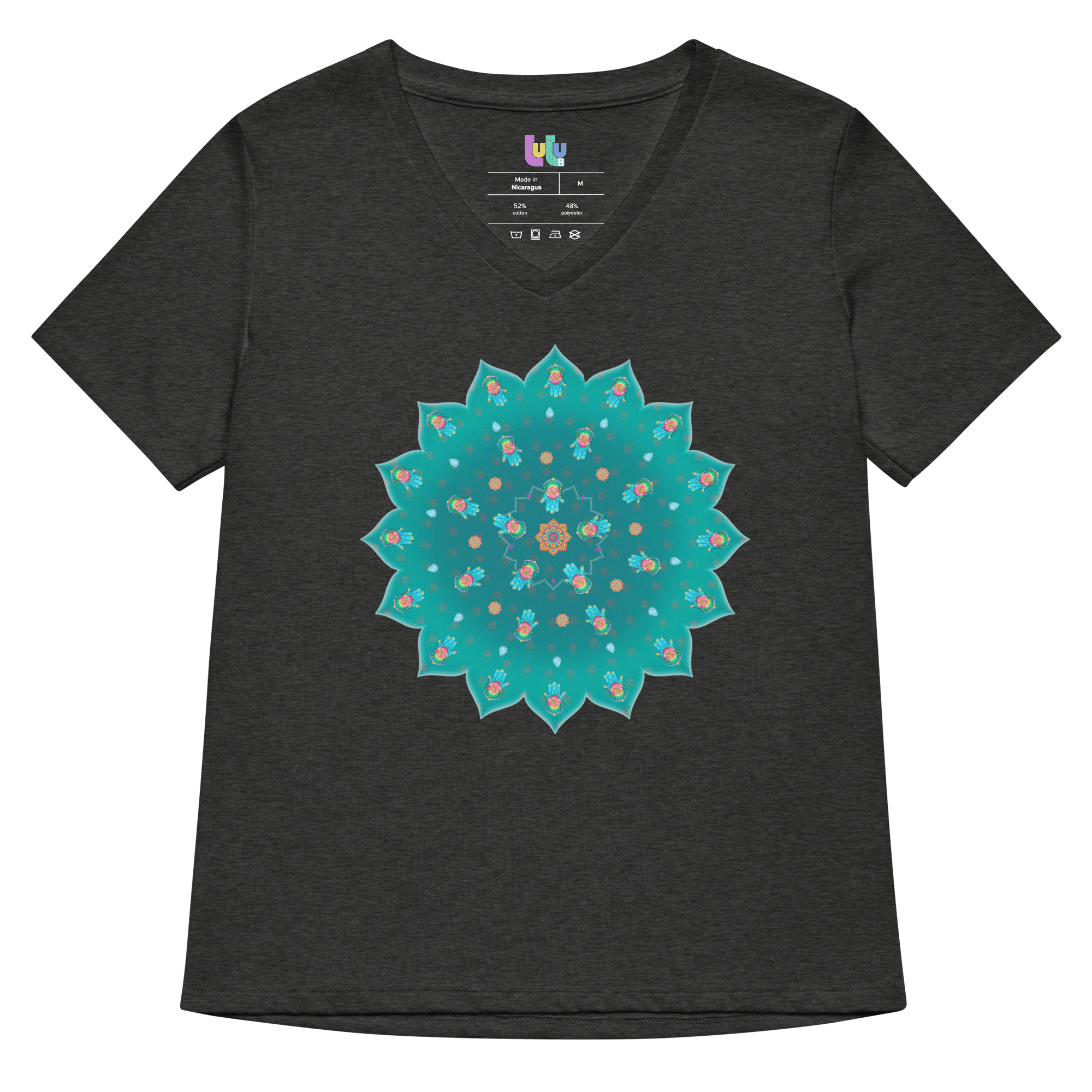Teal Mandala Tee