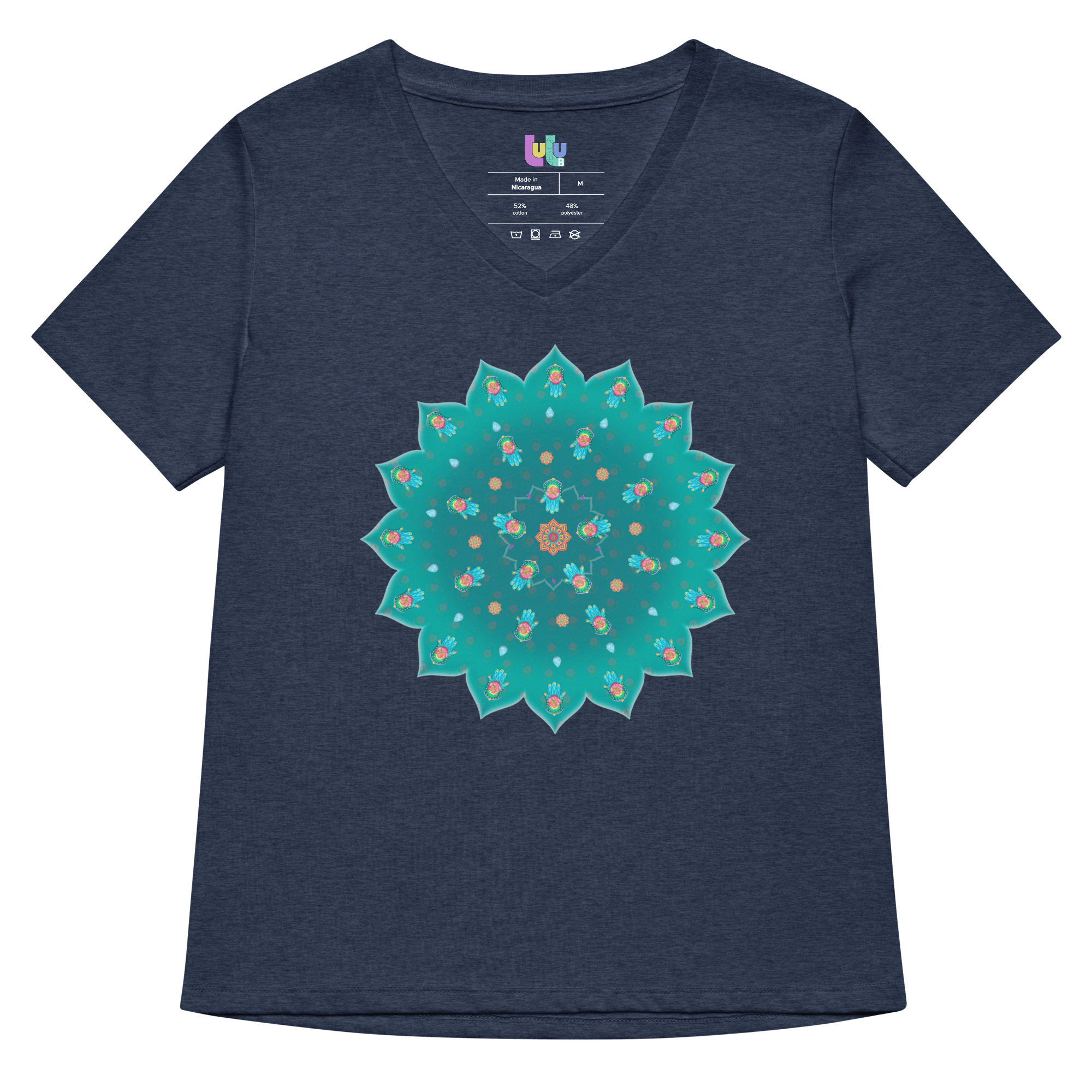 Teal Mandala Tee