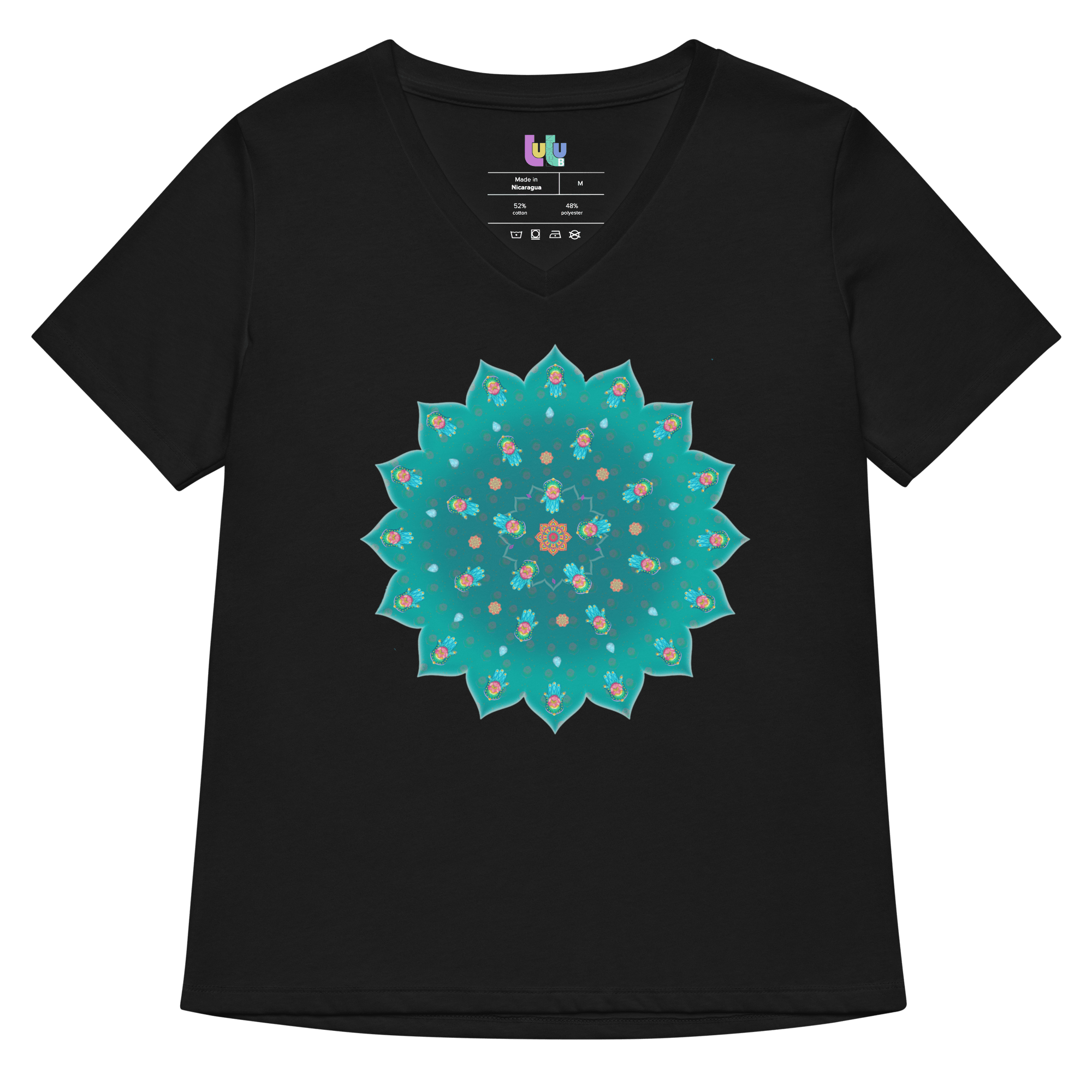 Teal Mandala Tee