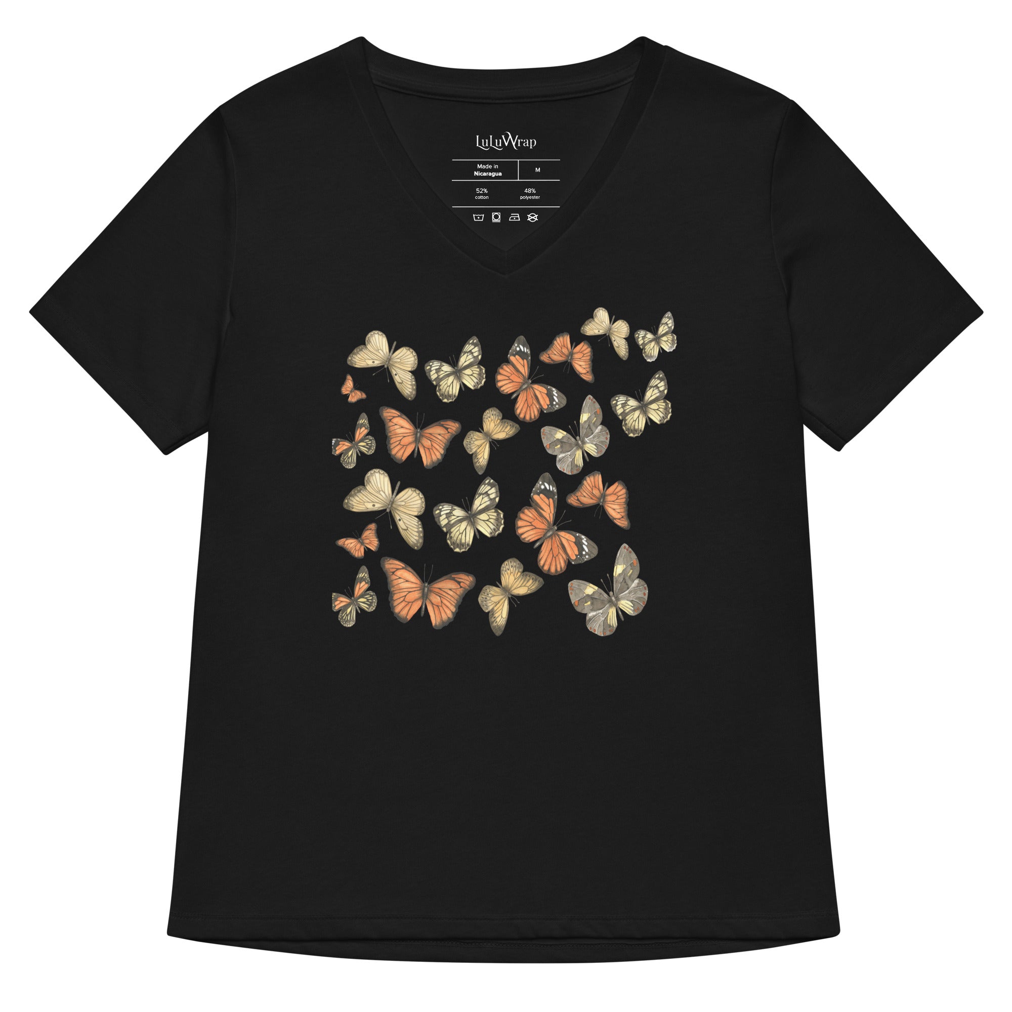 Mariposa Tee – Butterfly Graphic T-Shirt in black