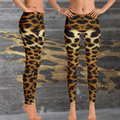 big cat leopard leggings