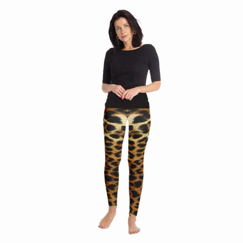 big cat leopard leggings