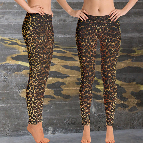 Cheatah Print Leggings & Capris