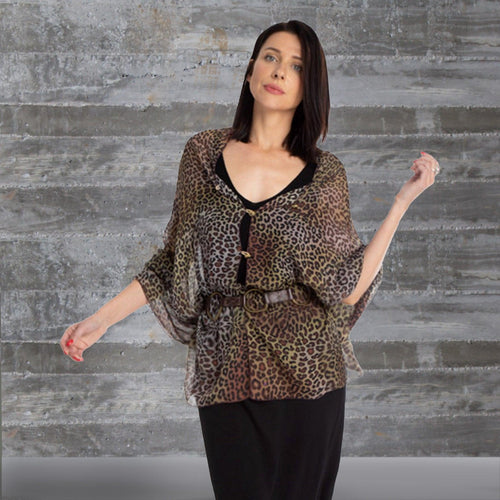 Cheat - ah LuLuwrap - Silk Chiffon Scarf Wrap