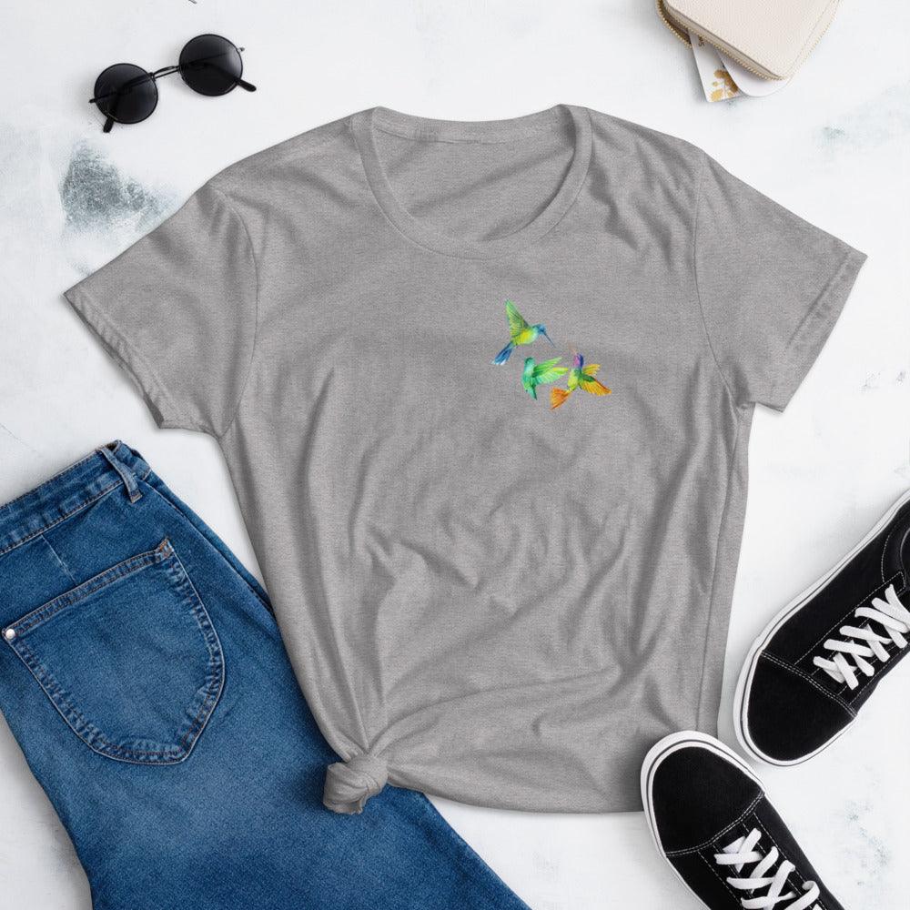 Hummingbird T-shirt - LuLuBdesign