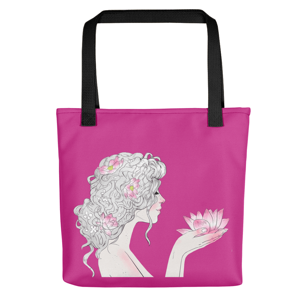 Lady Lotus Tote - LuLuBdesign