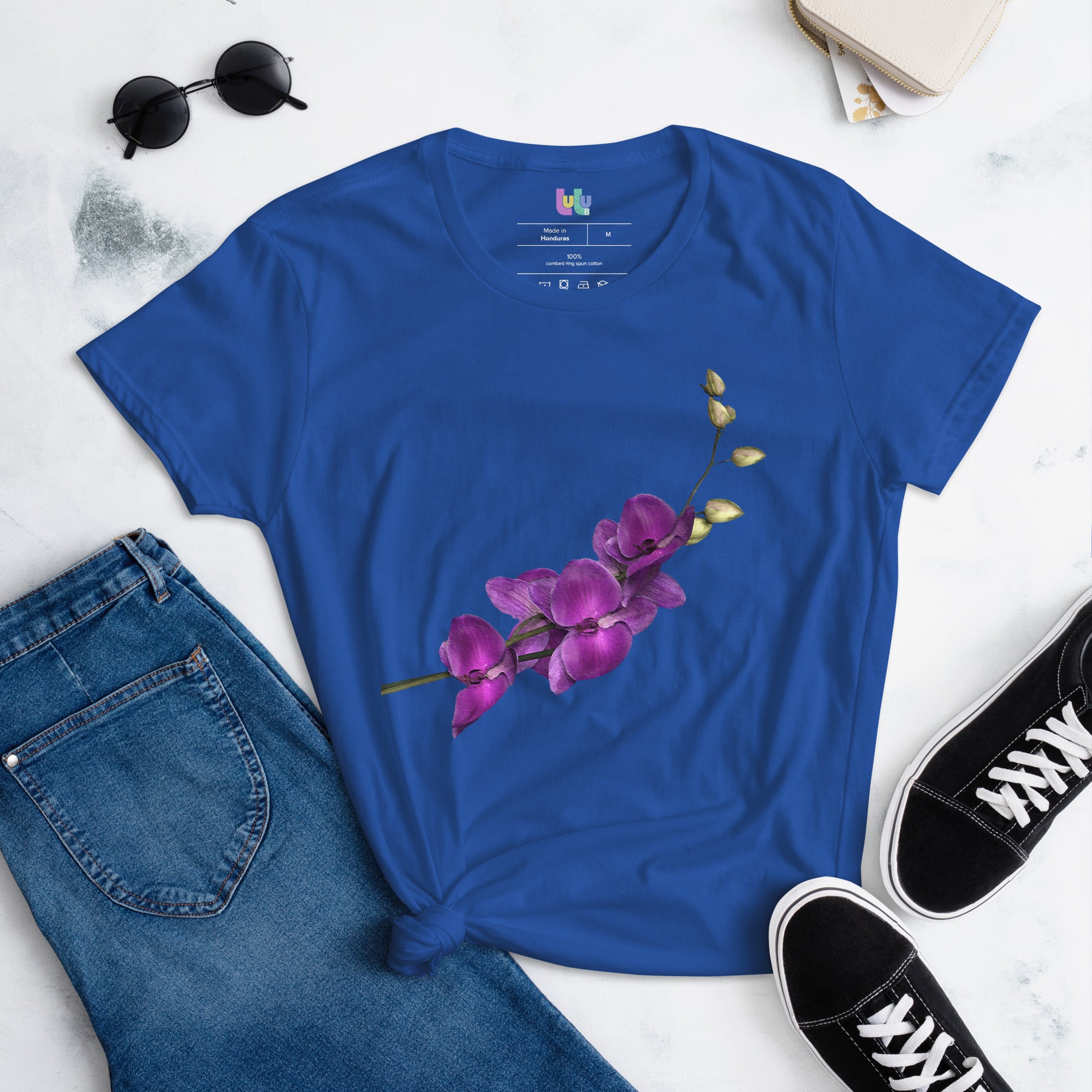 Art T-shirt - Orchid Graphic